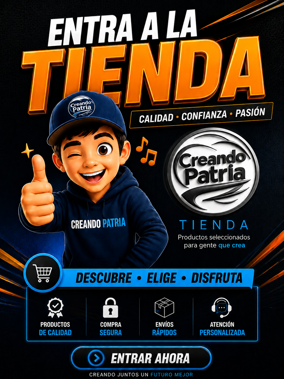 Entra a la tienda Creando Patria